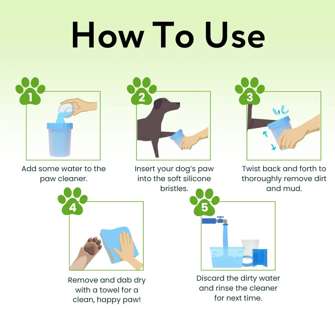 Pet N Pet Portable Dog Paw Washer and Cleaner, Muddy Paws Easy Cleaning Cup