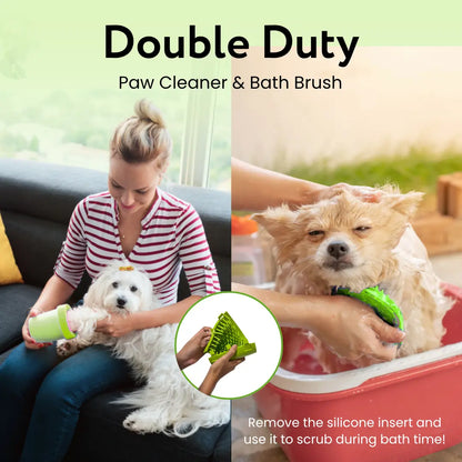 Pet N Pet Portable Dog Paw Washer and Cleaner, Muddy Paws Easy Cleaning Cup